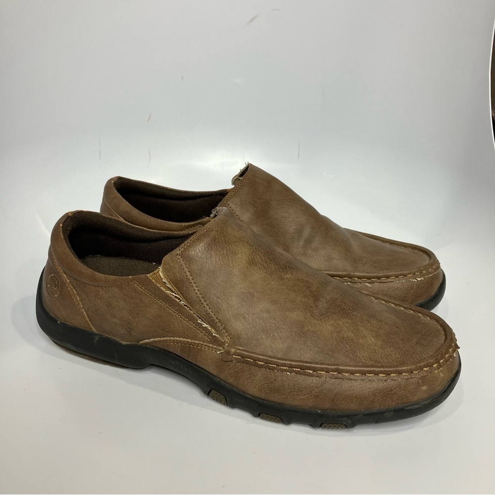 Roper faux leather loafers‎ men’s size 10.5